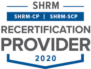 SHRM certified provider