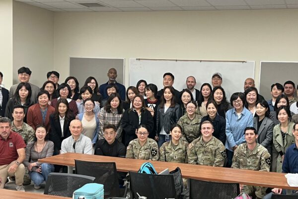 Group shot of students